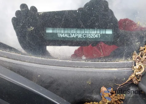 2014 Nissan Altima 2.5 Sl из США, поврежденный, VIN 1N4AL3AP9EC152041